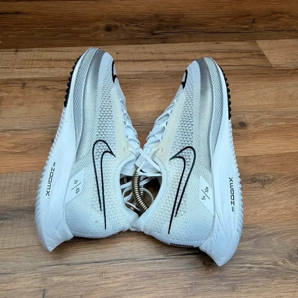 Nike ZoomX StreakFly Shoes men size 8 White Silver Metallic DJ6566-101